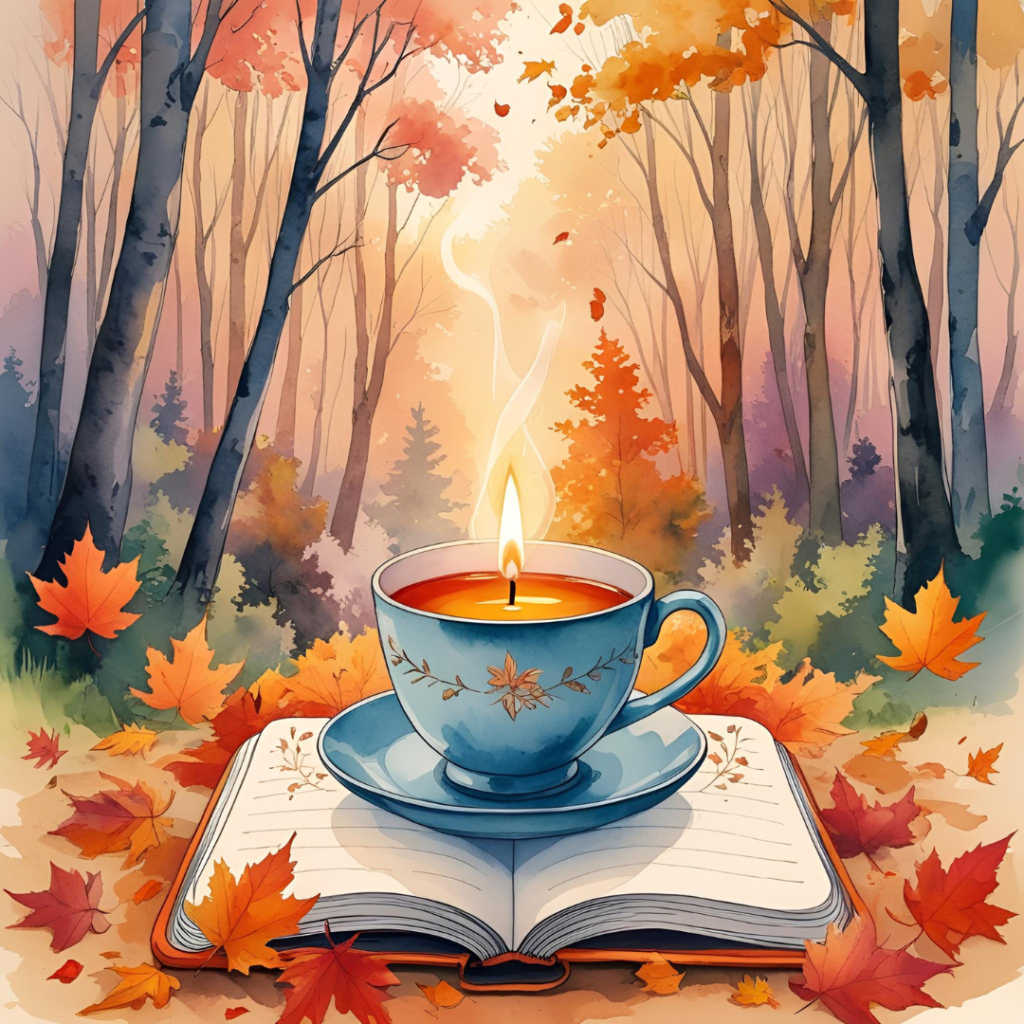 1.2_L’Automne, Saison d’Introspection Créative Plonge dans la douce atmosphère de l’automne, saison parfaite pour ralentir, réfléchir et nourrir ta créativité intérieure. Laisse-toi inspirer par ce moment.