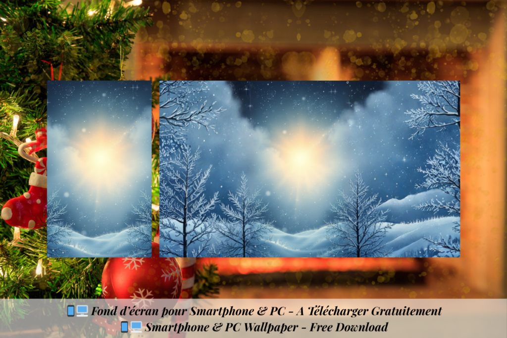 Un fond d’écran “Lumière d’Hiver” pour apaiser ton mois de décembre. Douceur, clarté et magie hivernale à télécharger gratuitement.