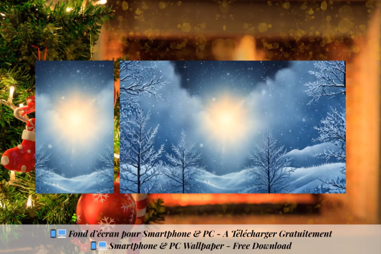 Un fond d’écran “Lumière d’Hiver” pour apaiser ton mois de décembre. Douceur, clarté et magie hivernale à télécharger gratuitement.