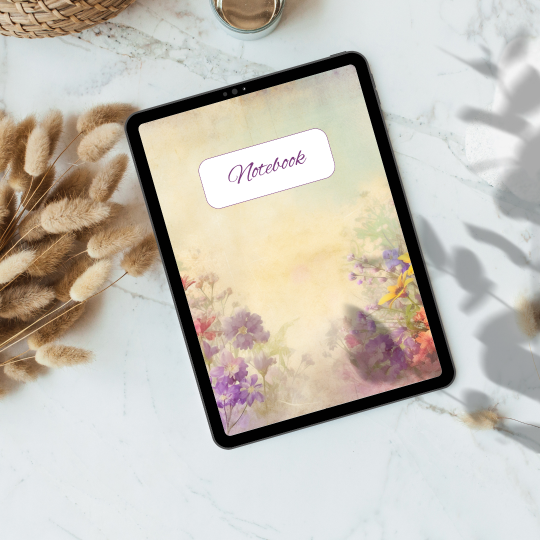🌸 Carnet de notes Digital – "Le Refuge des Pensées" | A Imprimer – Image 2