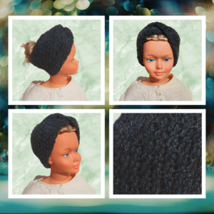 Bandeau crochet cache-oreilles fabriqué à la main en laine Vert Forêt, Forêt Intérieure enveloppe la tête avec douceur et chaleur. Un accessoire artisanal, inspiré par la nature, pensé pour traverser l’hiver avec élégance et conscience.