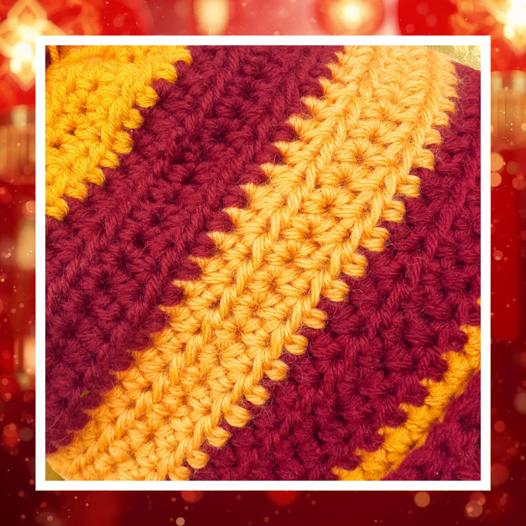 🧶 Bonnet crochet · Courage Ardent | Fait Main • Unique – Image 5