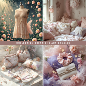 🧵 Créations artisanales – Textile, crochet et accessoires