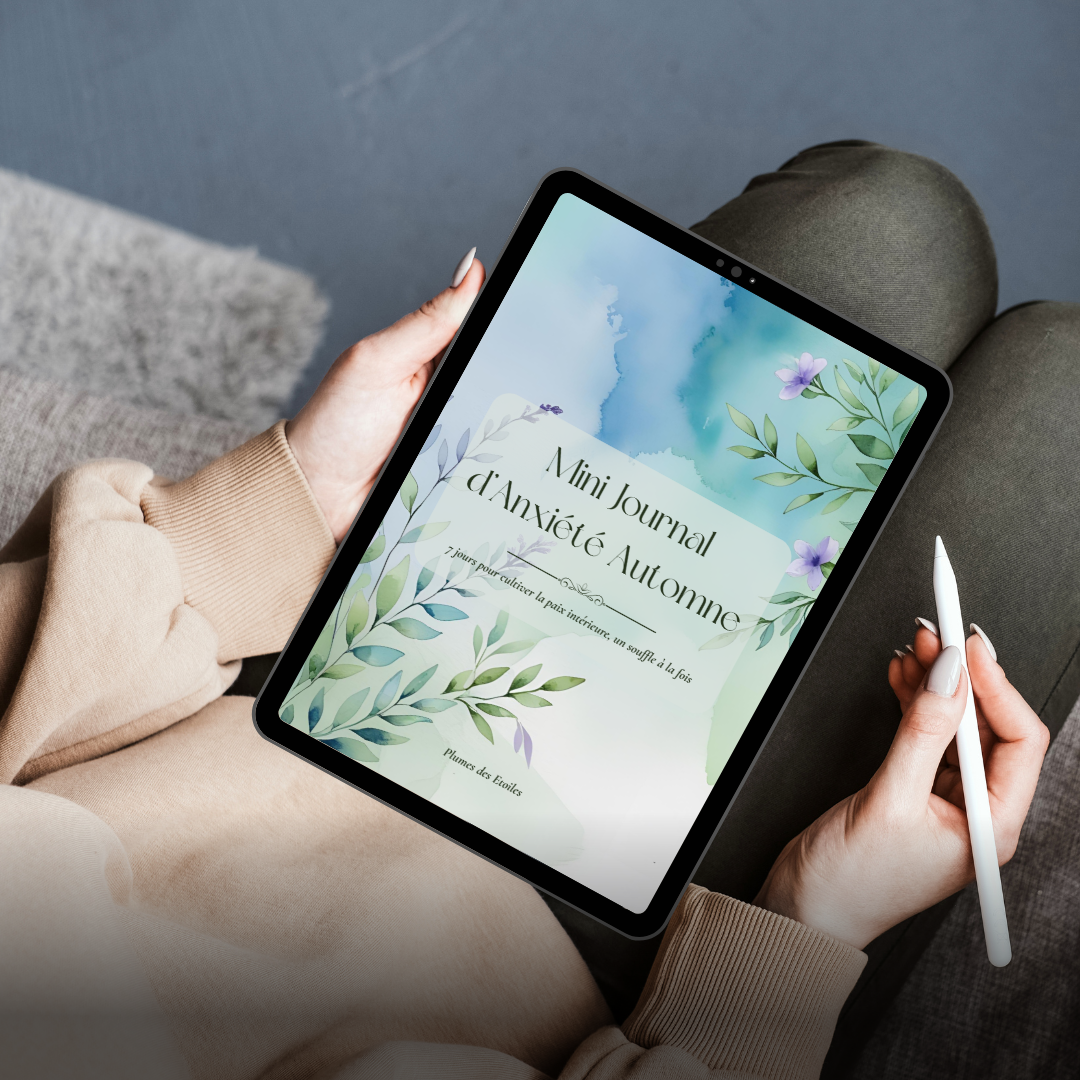 🌿 Mini Journal d’Anxiété Digital – 7 jours pour apaiser ton esprit – Image 2