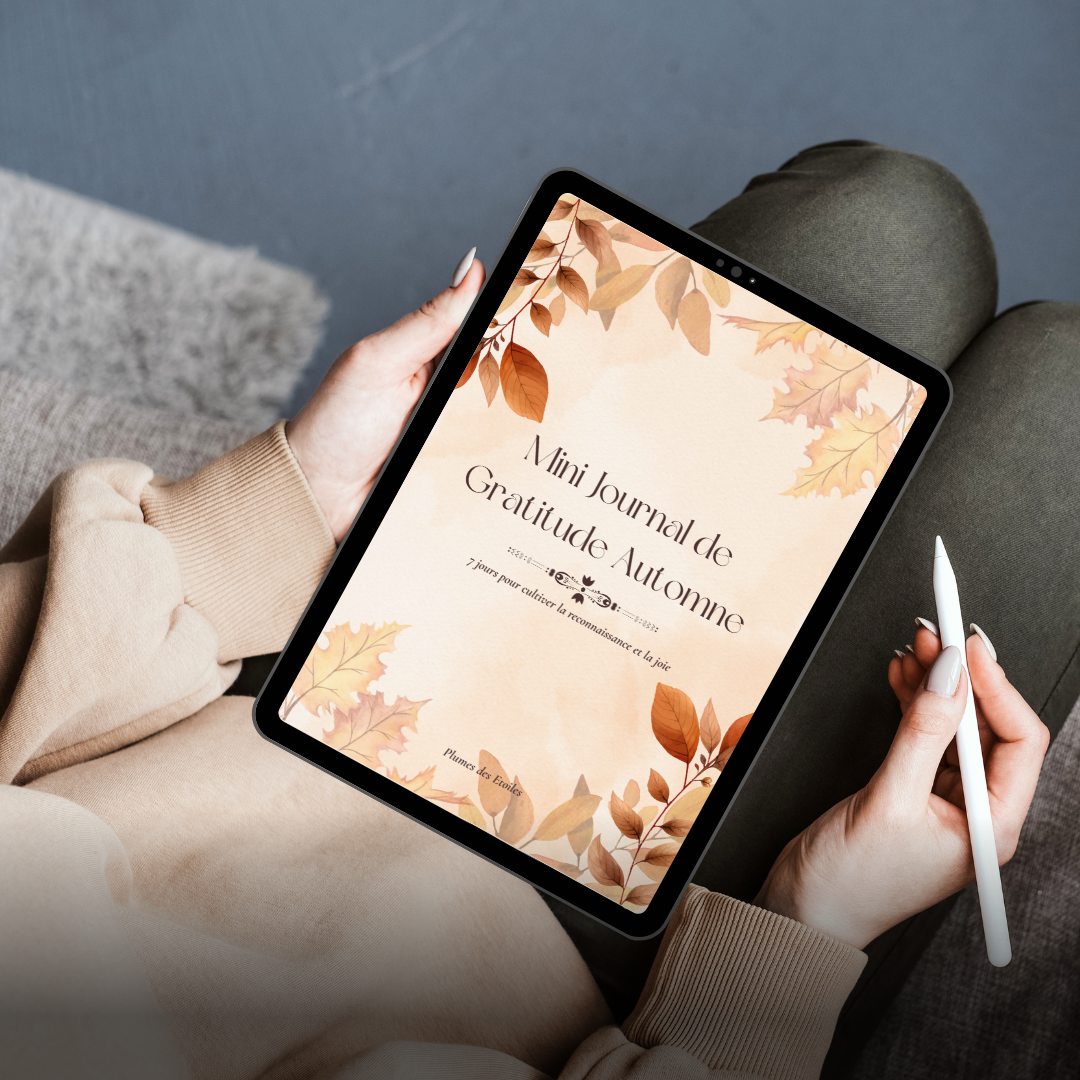 🍁 Mini Journal Digital – "Éclats de Gratitude" – Automne – Image 2