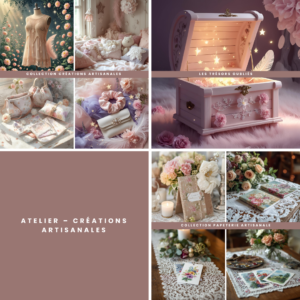 ✨ L’Atelier – Créations artisanales et trésors poétiques