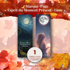 ⭐ Découvre le Marque-Pages « Étoiles » : illustration poétique et méditative, PDF imprimable. Idéal pour accompagner vos lectures créatives et journaux. Télécharge-le maintenant.