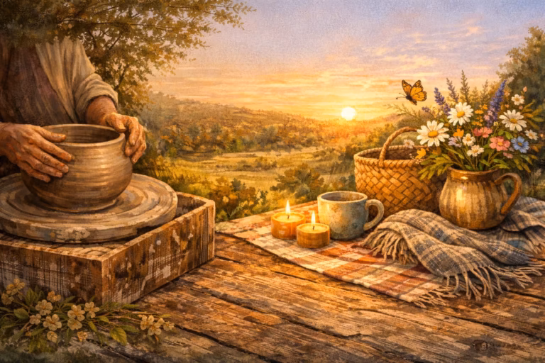 Tu en as marre de surconsommer ? 📦 L’artisanat, c’est l’alternative consciente : moins d’objets, plus de sens. Et ça résonne avec ton âme. 🌿 Découvre pourquoi.