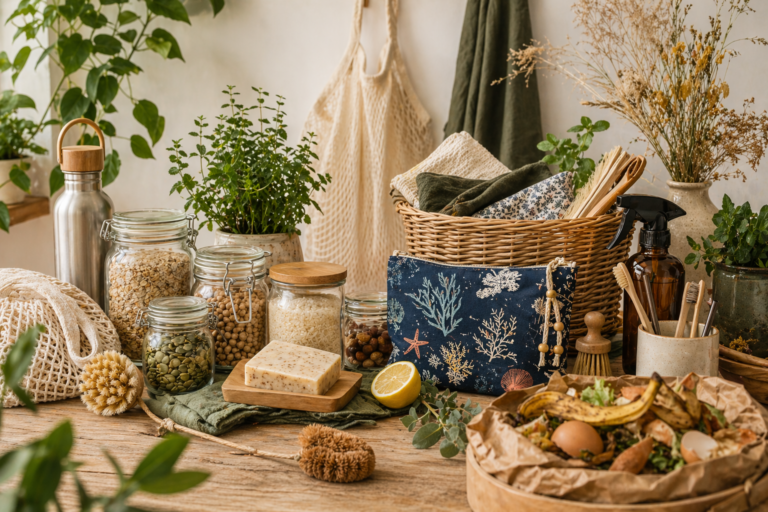 Adopte le mode de vie zéro déchet grâce à ce guide pratique : 5 principes, astuces du quotidien, compostage et erreurs à éviter pour commencer dès aujourd'hui.