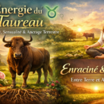 Découvre l'énergie du Taureau ♉ : stabilité, sensualité et ancrage terrestre. Explore les correspondances, les qualités du signe, et comment canaliser cette puissance dans ton quotidien. Un guide complet pour vivre en harmonie avec l'essence du Taureau. 🌿
