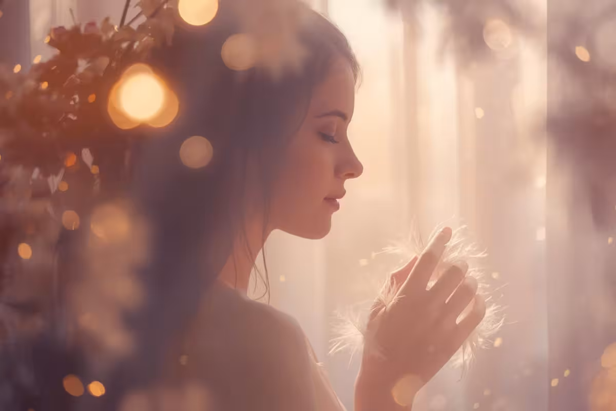 Découvre un guide doux pour apprivoiser l’anxiété grâce à des exercices, rituels et pages d’introspection pour retrouver calme et sérénité. 🌿