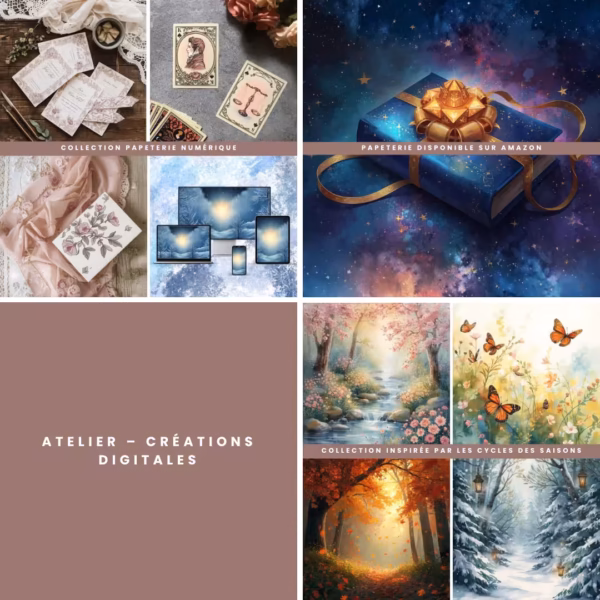 ✨ L’Atelier – Papeterie Digitale & Créations Inspirantes