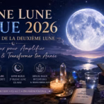 Le 31 mai 2026, une Lune Bleue rare se lève en Sagittaire. Découvrez sa symbolique profonde et un rituel tout en douceur pour transformer votre année.