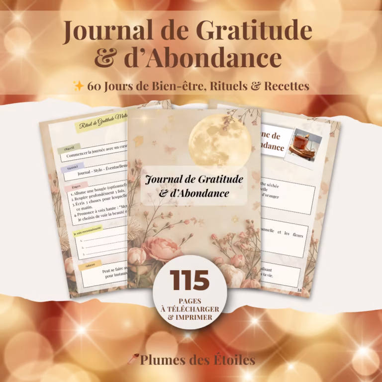 🌿 Journal d’Abondance & Gratitude PDF